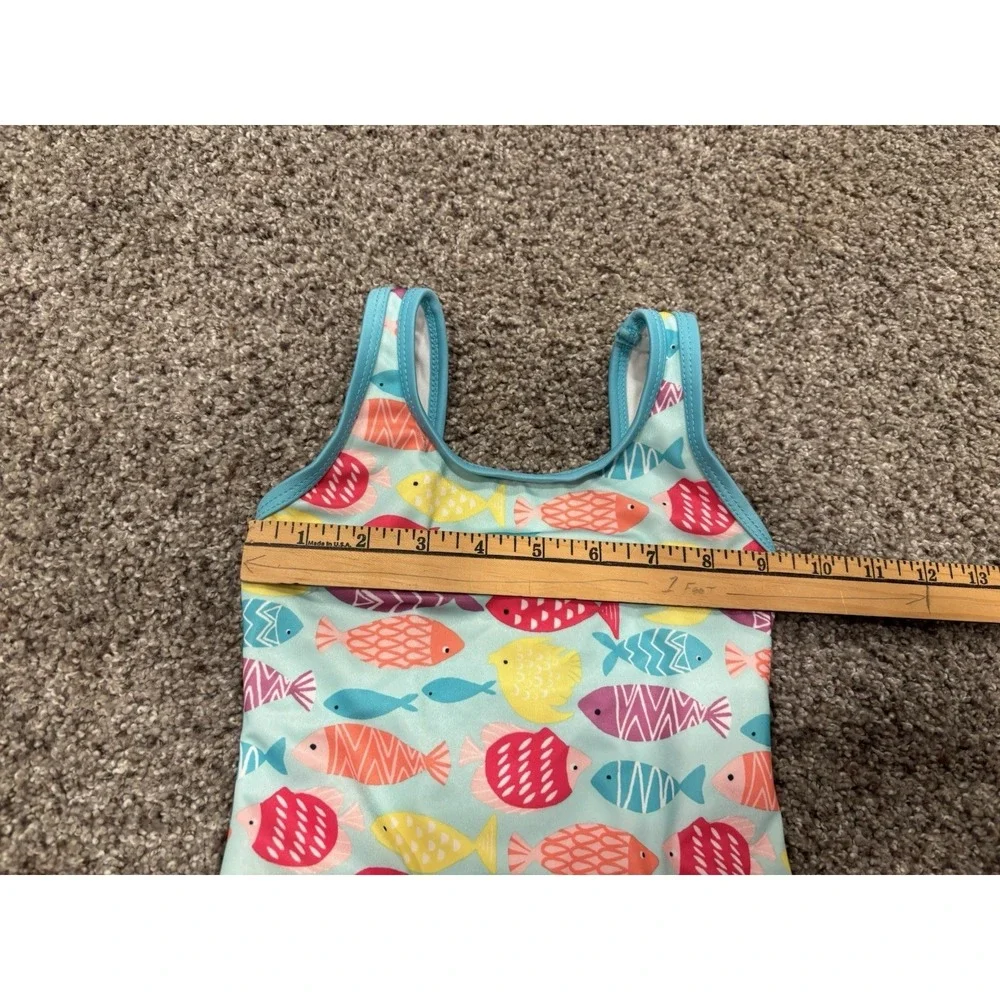 Gymboree Girls 4T Swimsuit and Cat & Jack Girls 3T Swimsuit
